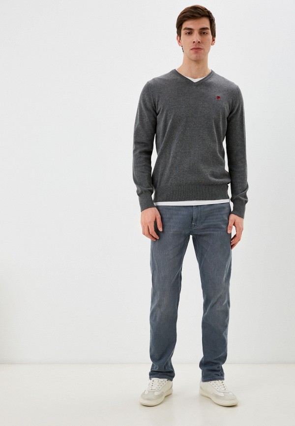 

Пуловер Denim Culture, Серый, Denim Culture RTLAAX967701