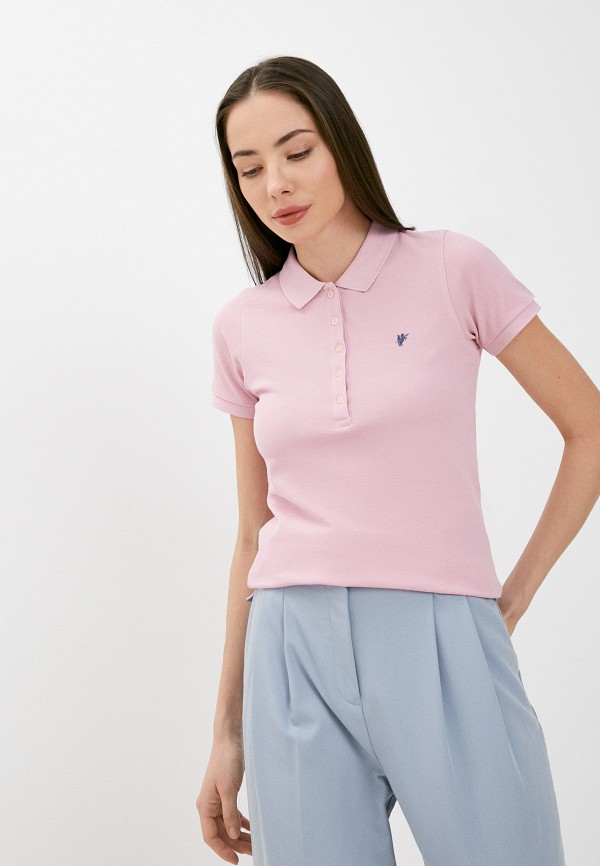 

Поло Denim Culture, Розовый, Denim Culture RTLAAX968901