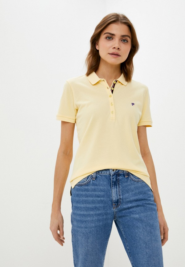 

Поло Denim Culture, Желтый, Denim Culture RTLAAX970101