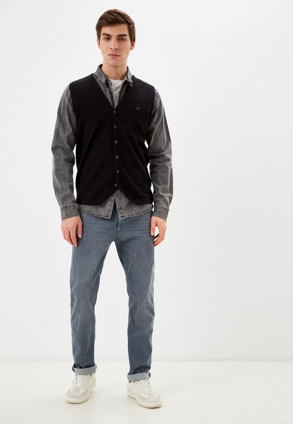 

Жилет Denim Culture, Черный, Denim Culture RTLAAX973401