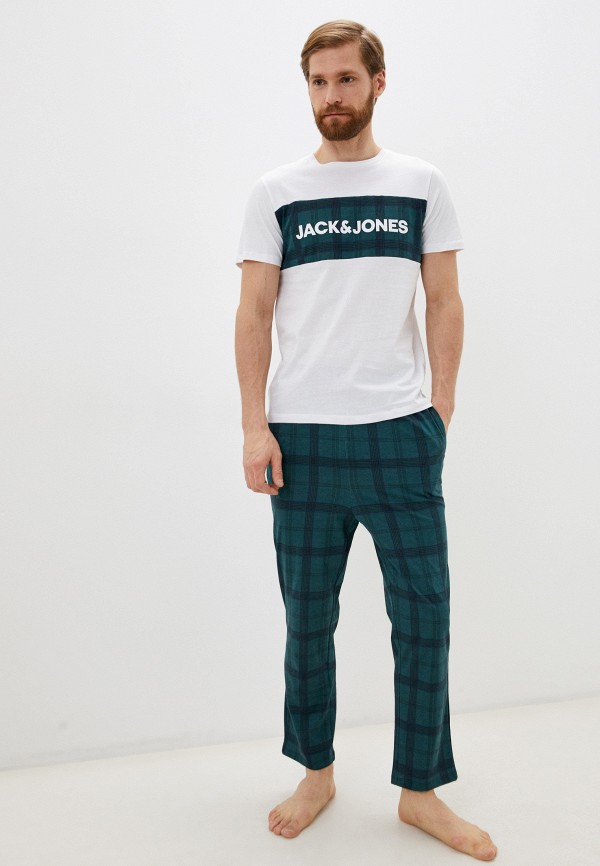 

Пижама Jack & Jones, Белый;зеленый, Jack & Jones RTLAAX981601