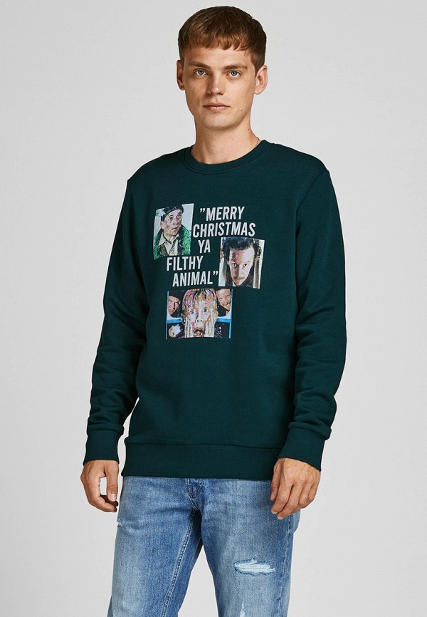 

Свитшот Jack & Jones, Зеленый