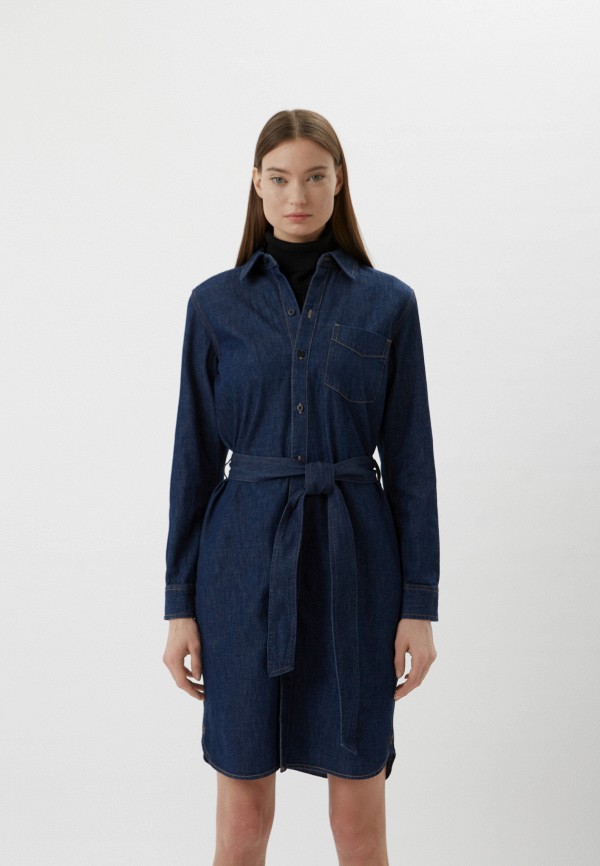 

Платье джинсовое Lauren Ralph Lauren, Синий