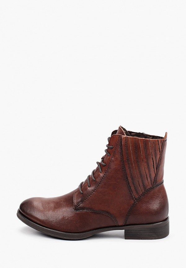 Ботинки Marco Tozzi коричневого цвета