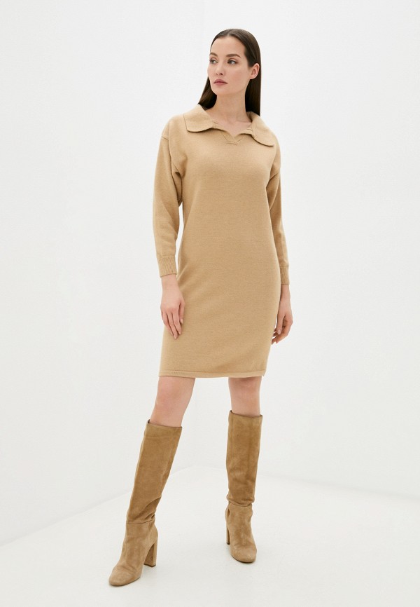 

Платье TrendyAngel, Бежевый, TrendyAngel RTLAAY017001