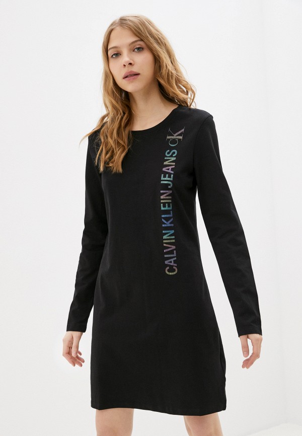 

Платье Calvin Klein Jeans, Черный, Calvin Klein Jeans RTLAAY020901