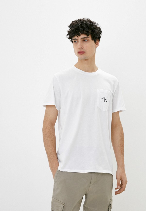 

Футболка Calvin Klein Jeans, Белый, Calvin Klein Jeans RTLAAY021801