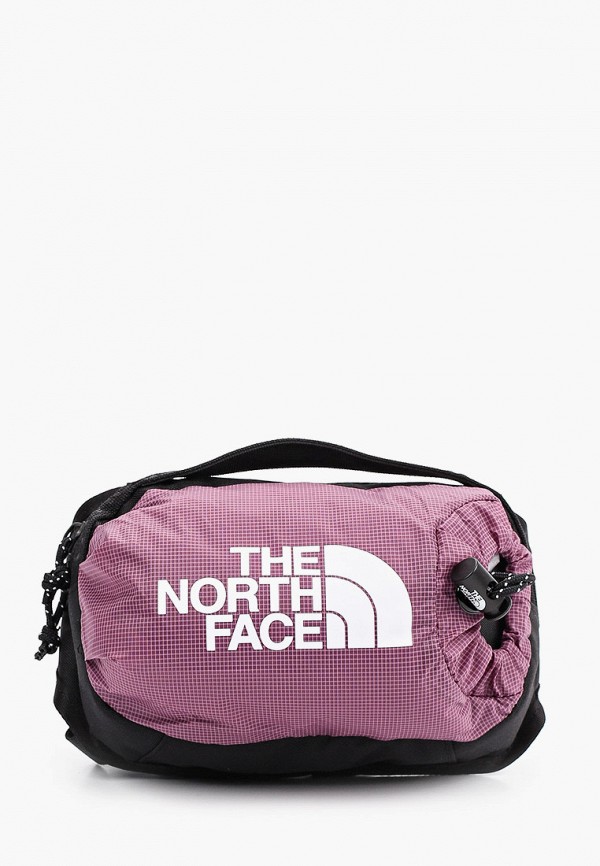 Сумка поясная The North Face фиолетового цвета