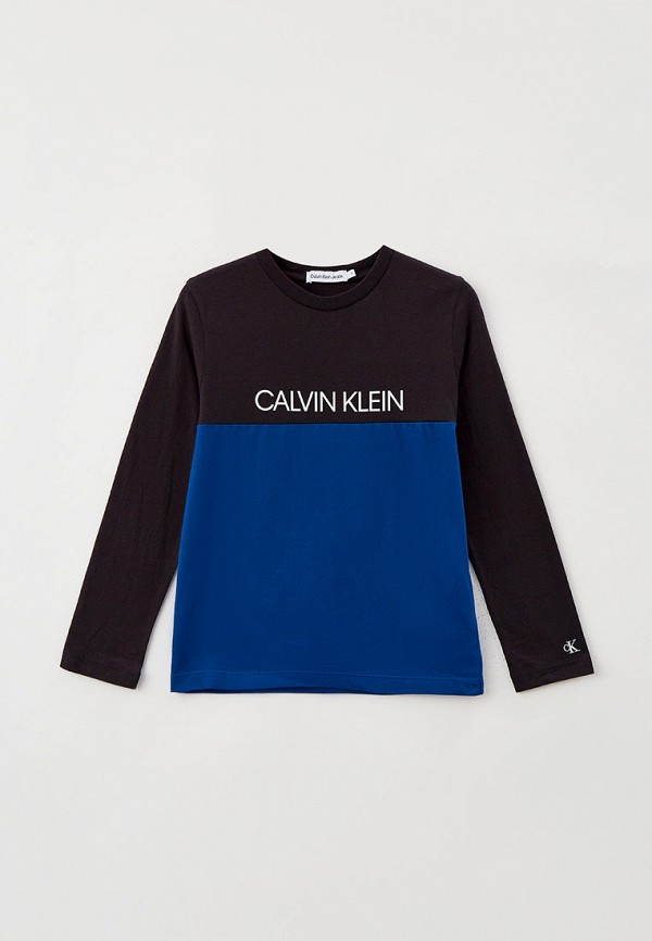 

Лонгслив Calvin Klein Jeans, Синий