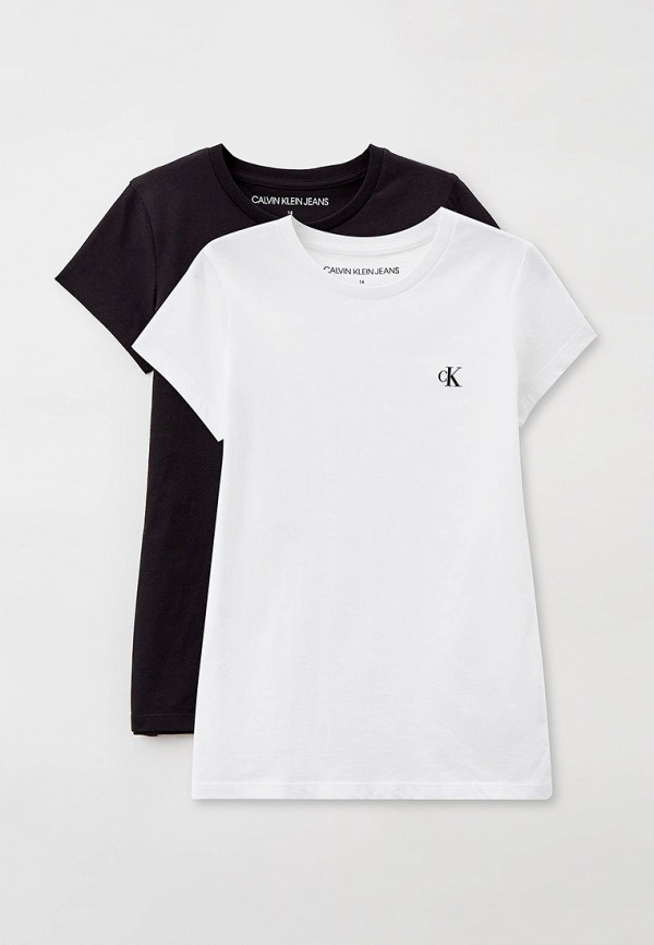 

Футболки 2 шт. Calvin Klein Jeans, Белый;черный, Calvin Klein Jeans RTLAAY059102