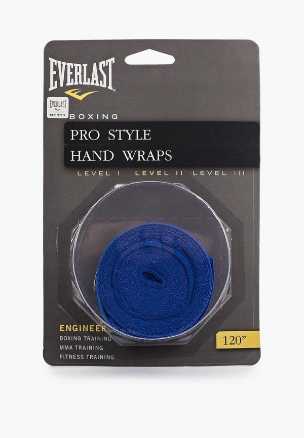 

Бинт боксерский Everlast, Синий, 3 м