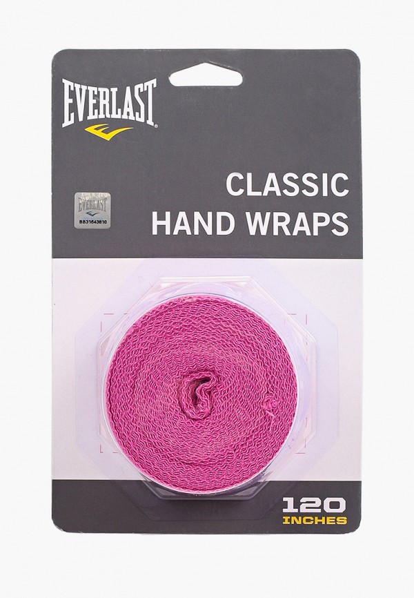 

Бинты боксерские 2 шт. Everlast, Розовый, 2,75м