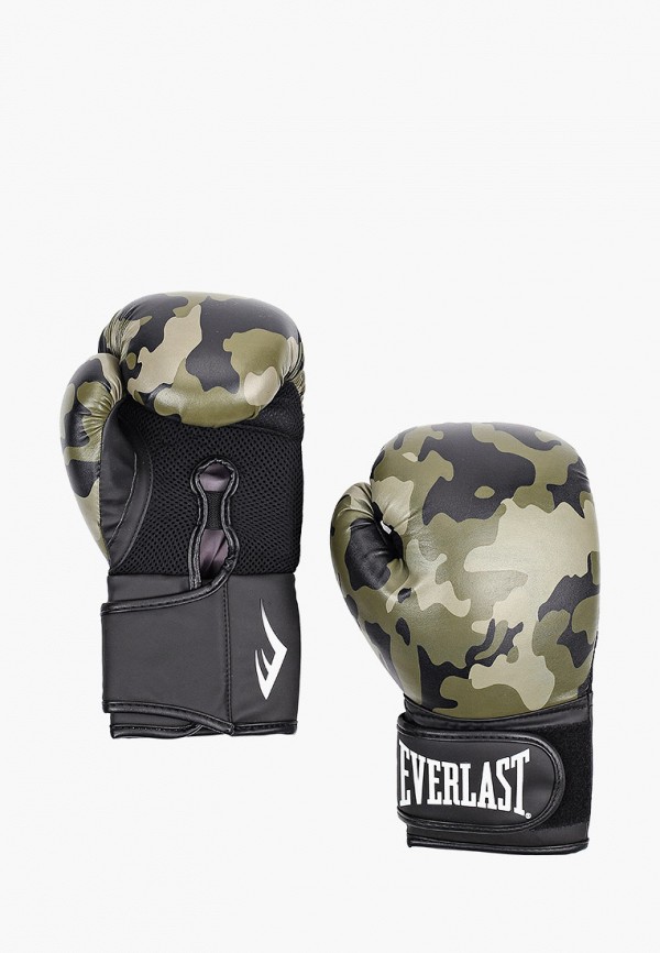 Перчатки боксерские Everlast цвета хаки