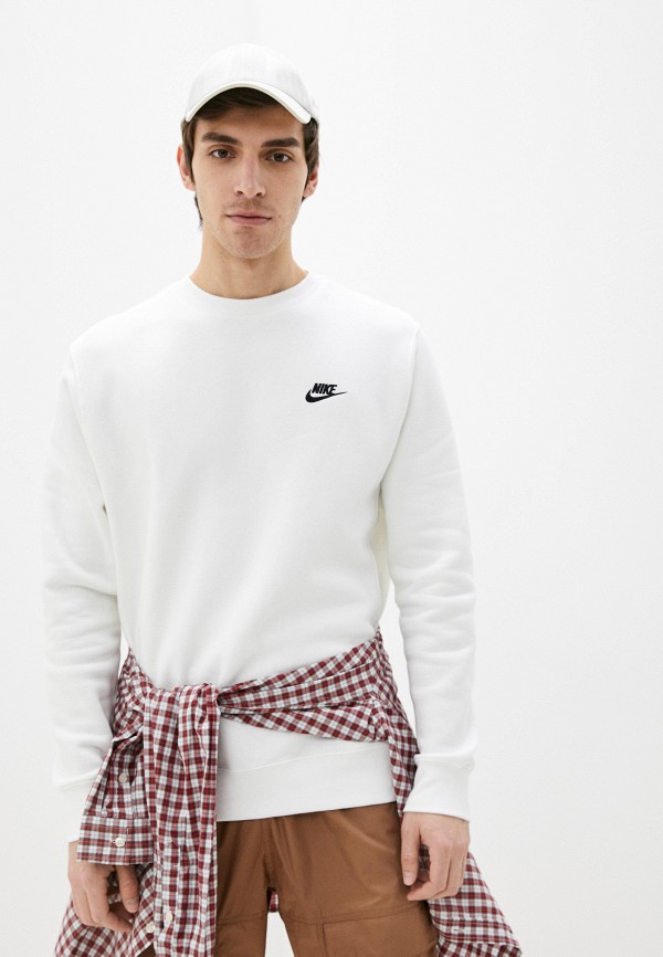 

Свитшот Nike, Белый, M NSW CLUB CRW BB