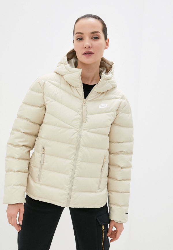 

Пуховик Nike, Бежевый, W NSW TF RPL WINDRUNNER HD JKT