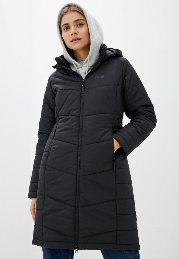 

Куртка утепленная Jack Wolfskin, Черный, NORTH YORK COAT W
