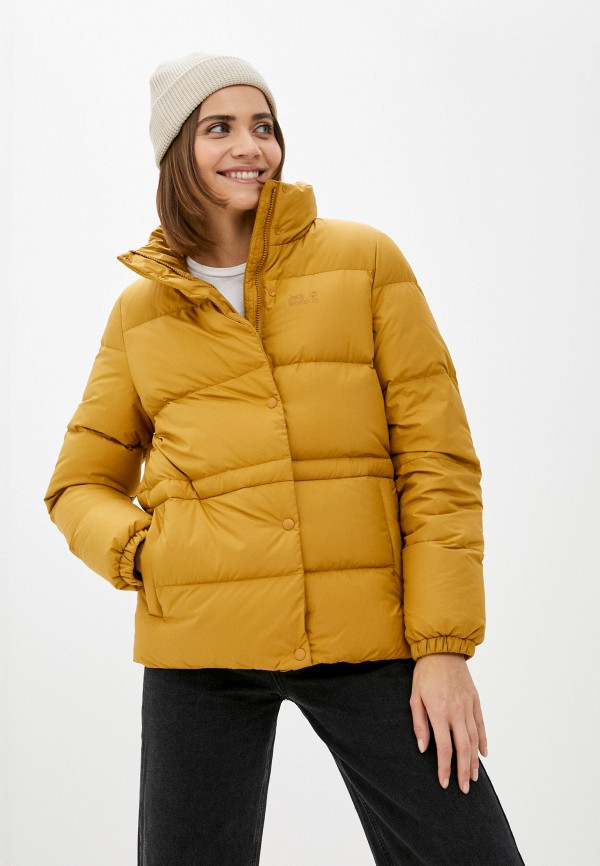 

Пуховик Jack Wolfskin, Желтый, Jack Wolfskin RTLAAY181101