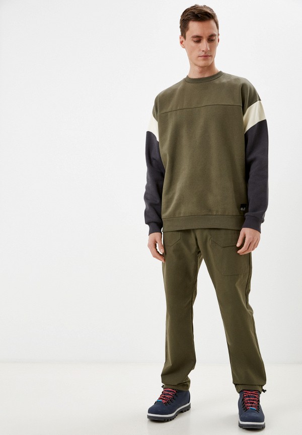 

Свитшот Jack Wolfskin, Хаки, Jack Wolfskin RTLAAY183601