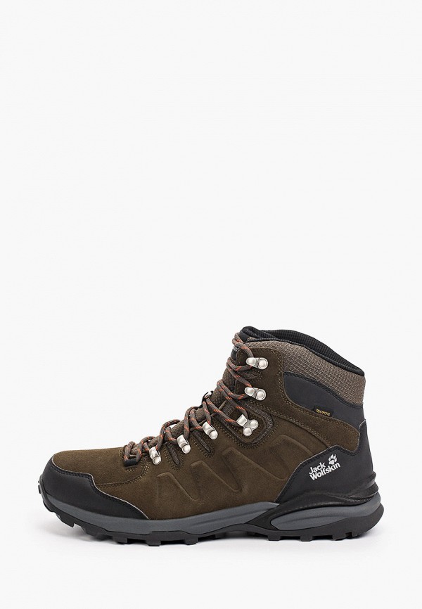 

Ботинки трекинговые Jack Wolfskin, Хаки, REFUGIO TEXAPORE MID M