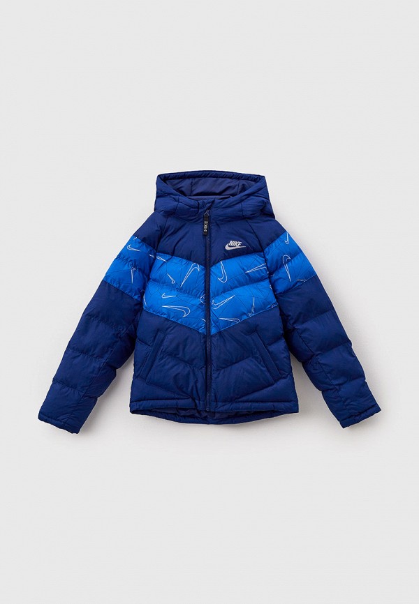 

Куртка утепленная Nike, Синий, U NSW SYN FILL AOP JACKET