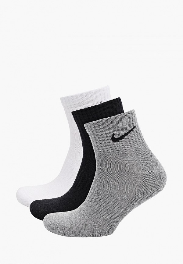 

Носки 3 пары Nike, Разноцветный, U NK EVERYDAY CUSH ANKLE 3PR