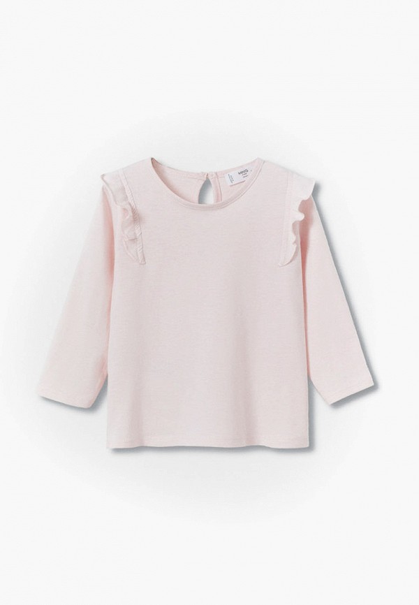 

Лонгслив Mango Kids, Розовый, Mango Kids RTLAAY404402