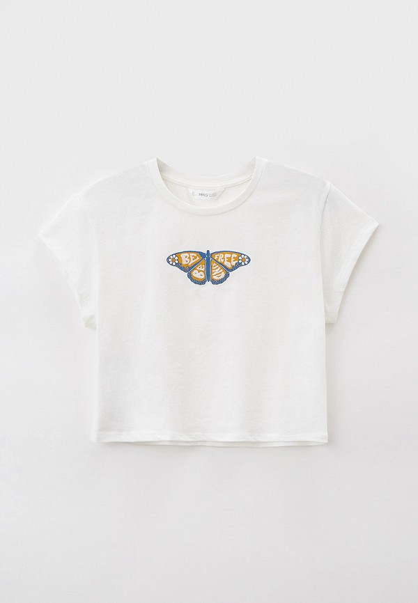 

Футболка Mango Kids, Белый, FLY