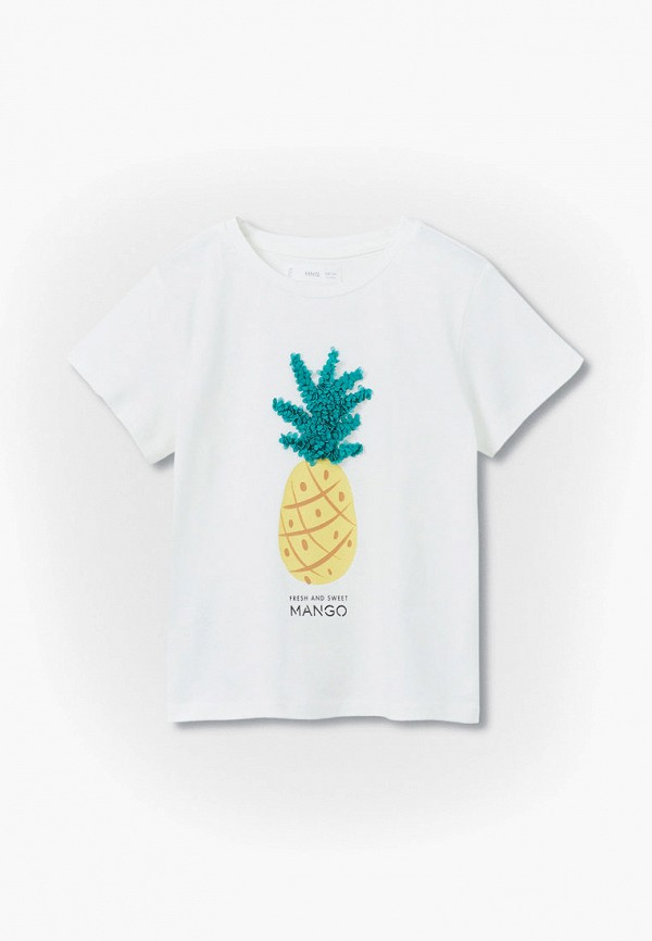 

Футболка Mango Kids, Белый, PINAPPLE-H