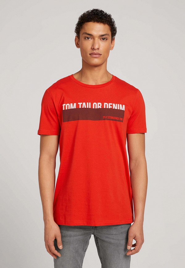 

Футболка Tom Tailor Denim, Красный, Tom Tailor Denim RTLAAY439701