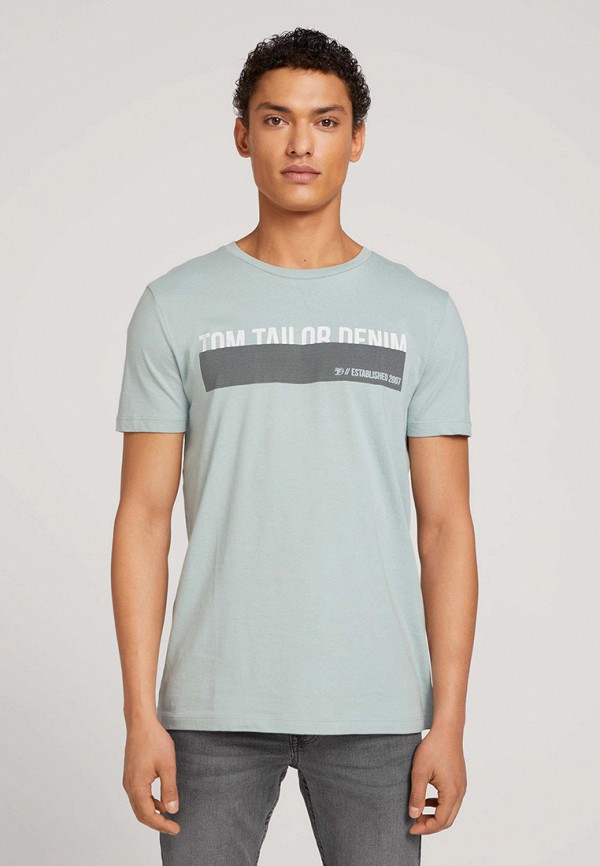 

Футболка Tom Tailor Denim, Голубой, Tom Tailor Denim RTLAAY439801