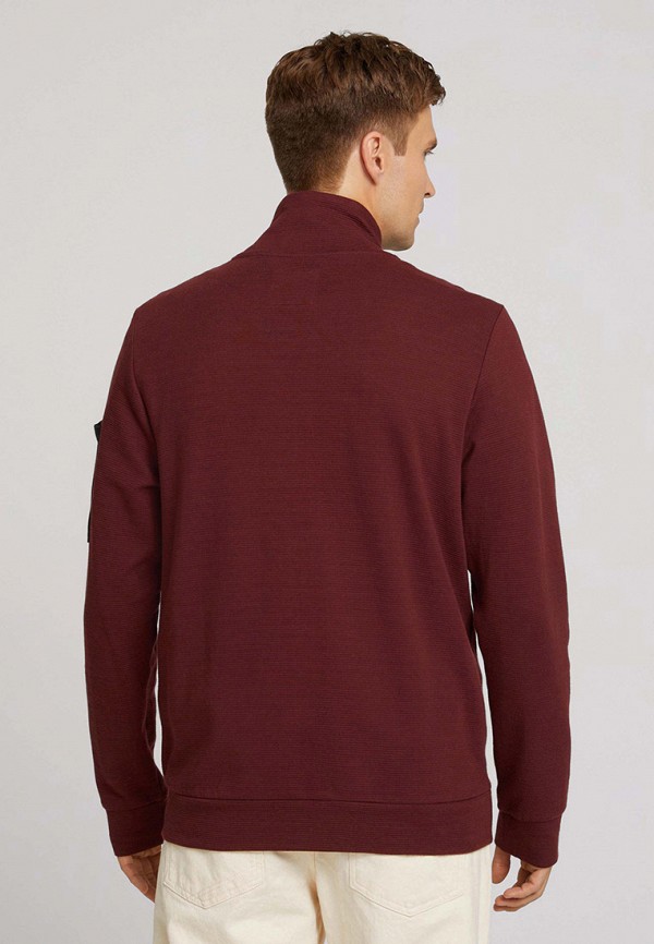 Олимпийка Tom Tailor бордовый, размер 46, фото 3