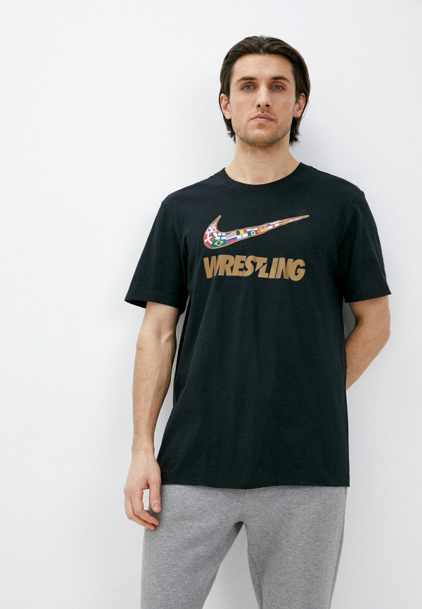 

Футболка Nike, Черный, DRI-FITWRESTLING