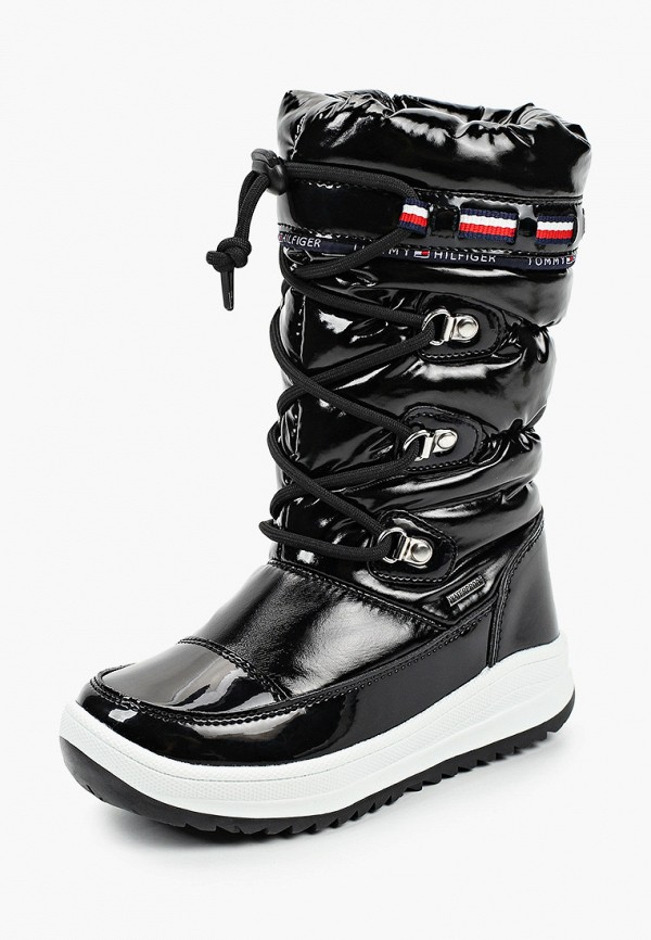 Дутики Tommy Hilfiger черный T3A6-32035-1240999- RTLAAY531401