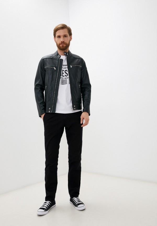 фото Куртка кожаная diesel