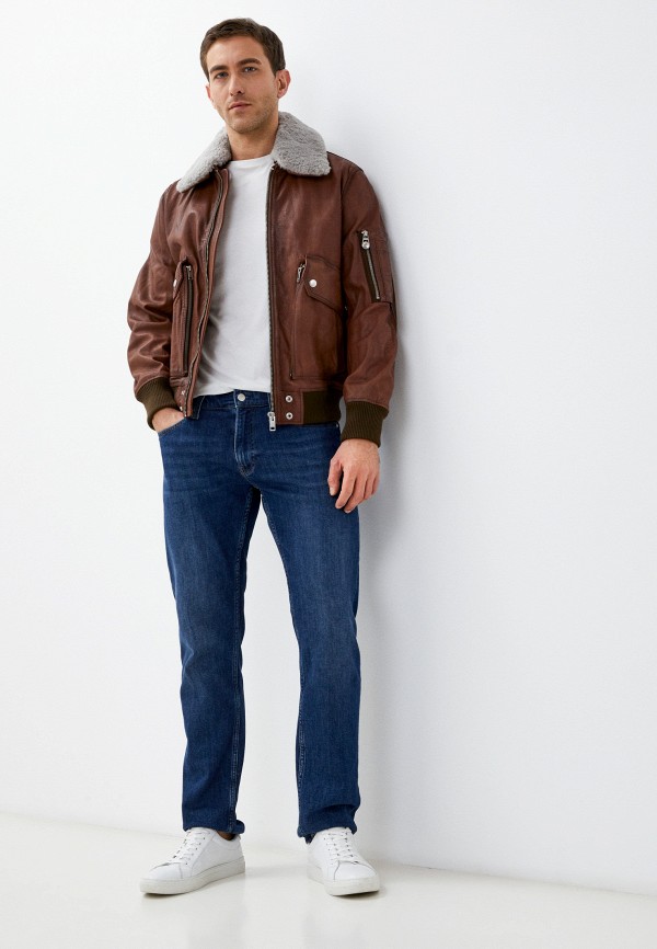 фото Куртка кожаная diesel