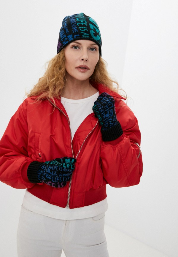 фото Шапка и перчатки desigual