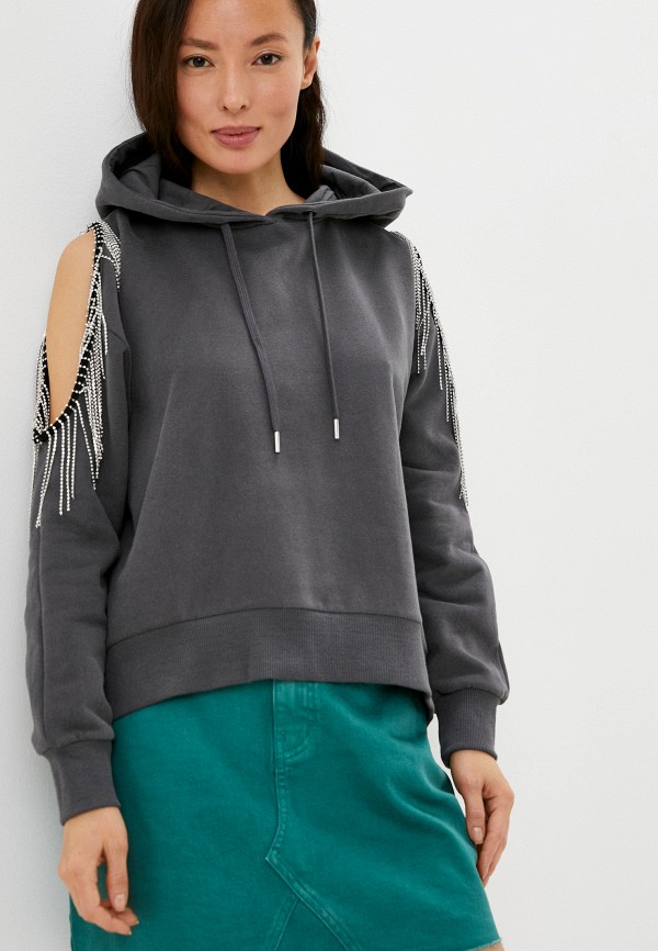 

Худи River Island, Серый, River Island RTLAAY543301