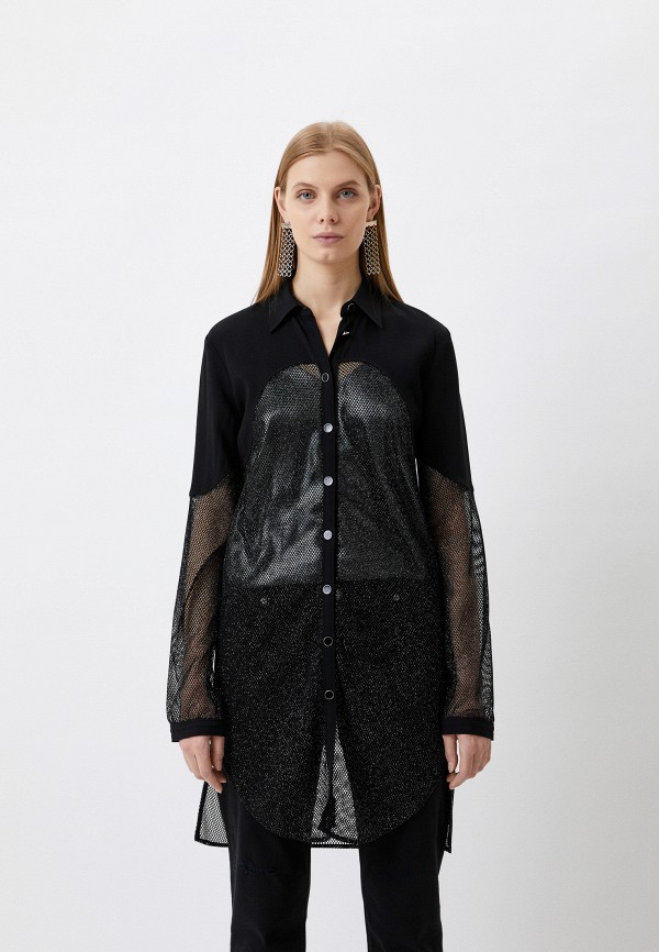 

Блуза Just Cavalli, Черный, Just Cavalli RTLAAY549601
