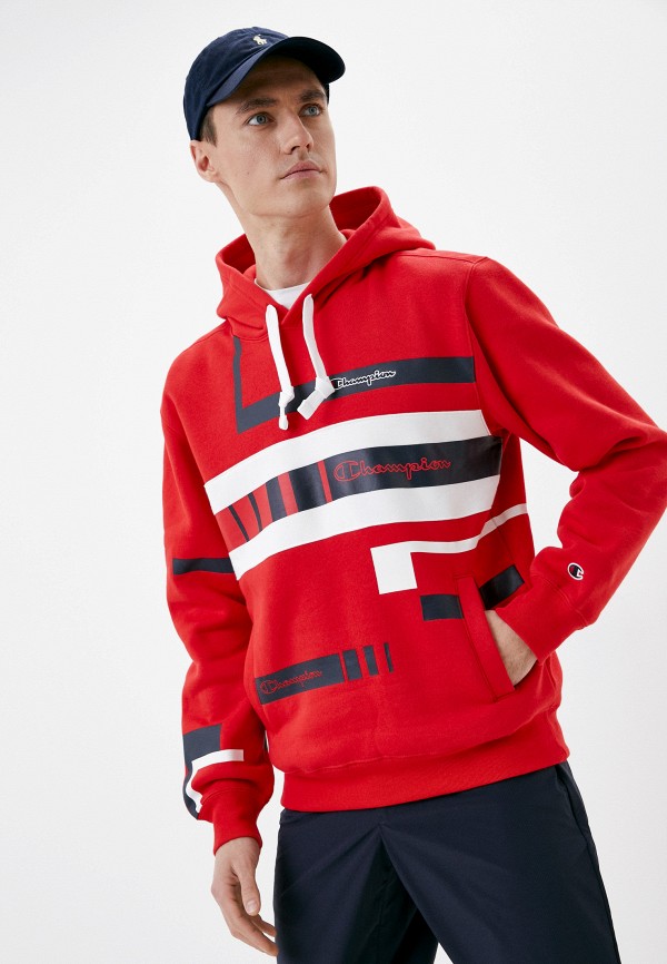 

Худи Champion, Красный, ROCHESTER CHAMPION LOGO Hooded Sweatshirt