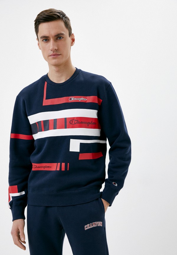 

Свитшот Champion, Синий, ROCHESTER CHAMPION LOGO Crewneck Sweatshirt