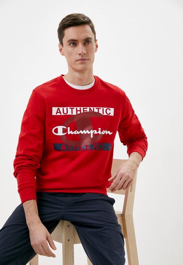 

Свитшот Champion, Красный, LEGACY GRAPHIC SHOP AUTHENTIC Crewneck Sweatshirt