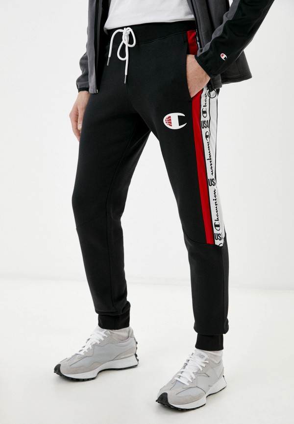 

Брюки спортивные Champion, Черный, LEGACY OFF COURT Rib Cuff Pants