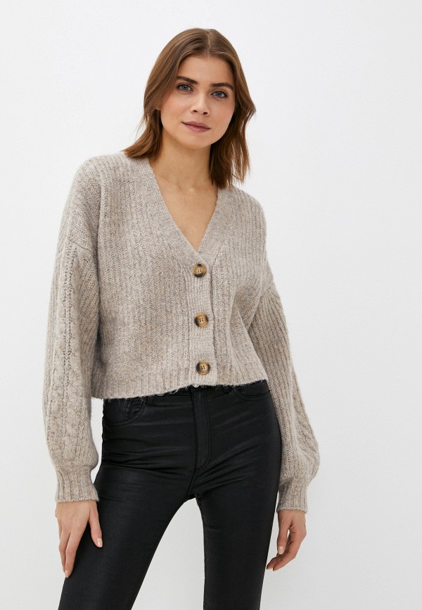 

Кардиган Missguided, Бежевый, Missguided RTLAAY578202