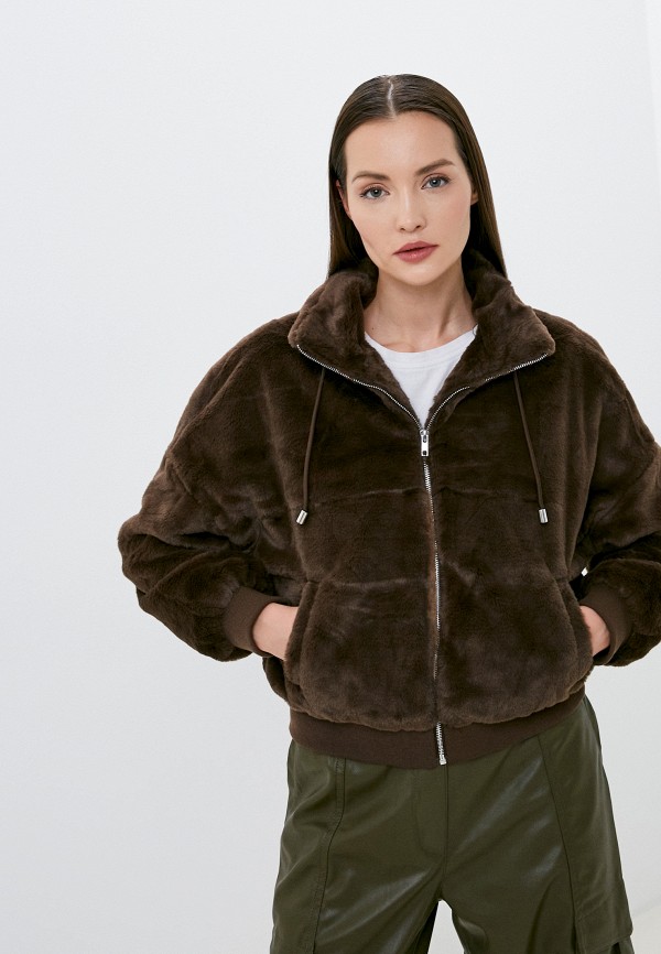 

Шуба Missguided, Коричневый