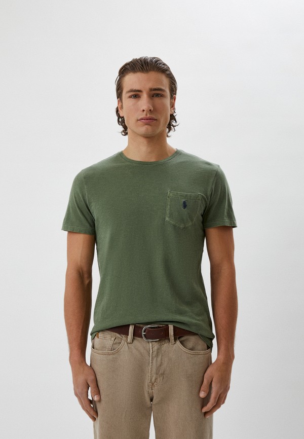 

Футболка Polo Ralph Lauren, Зеленый, Polo Ralph Lauren RTLAAY589601
