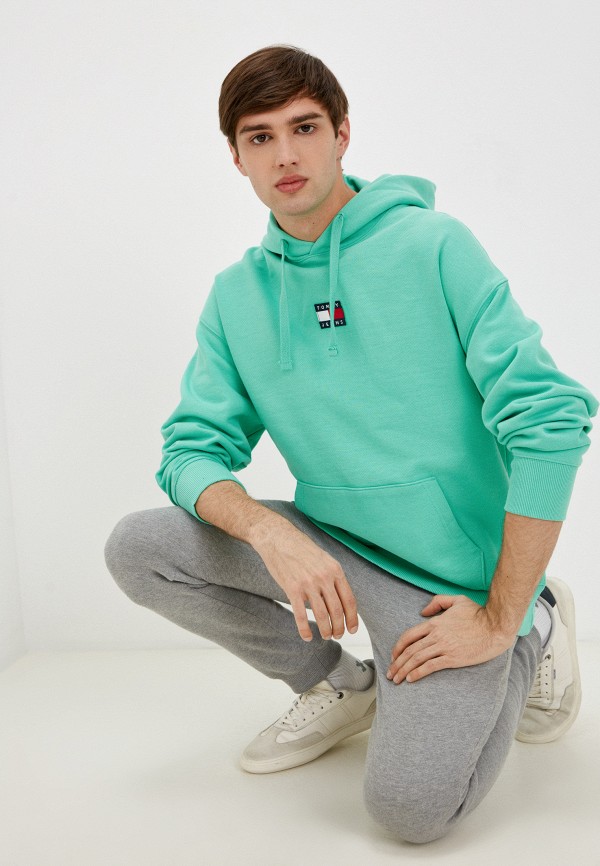 

Худи Tommy Jeans, Бирюзовый