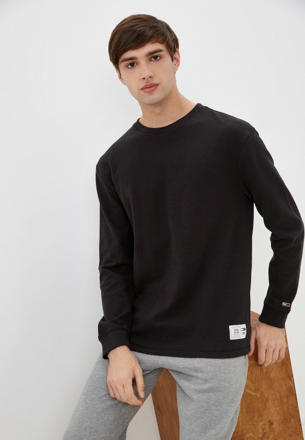 

Лонгслив Tommy Jeans, Черный