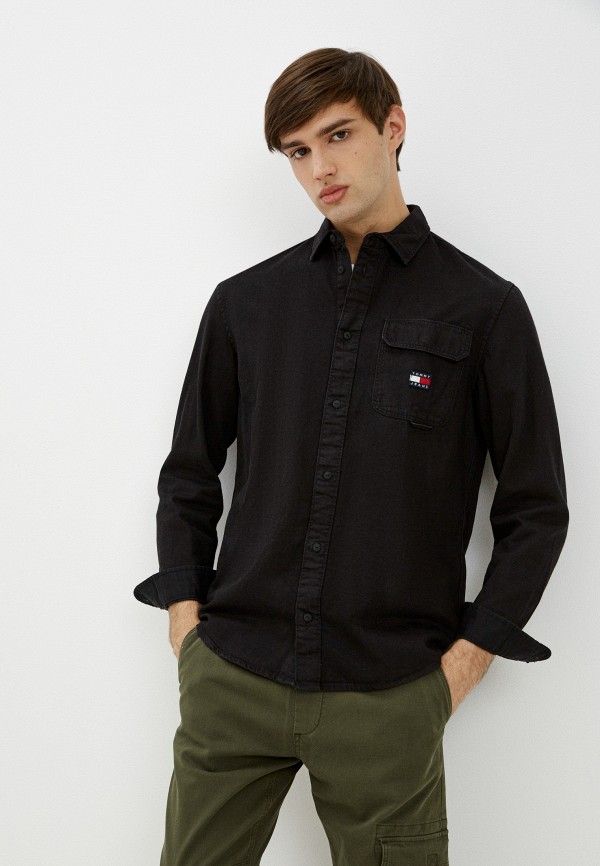 

Рубашка джинсовая Tommy Jeans, Черный