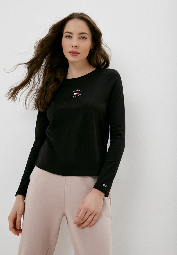 

Лонгслив Tommy Jeans, Черный