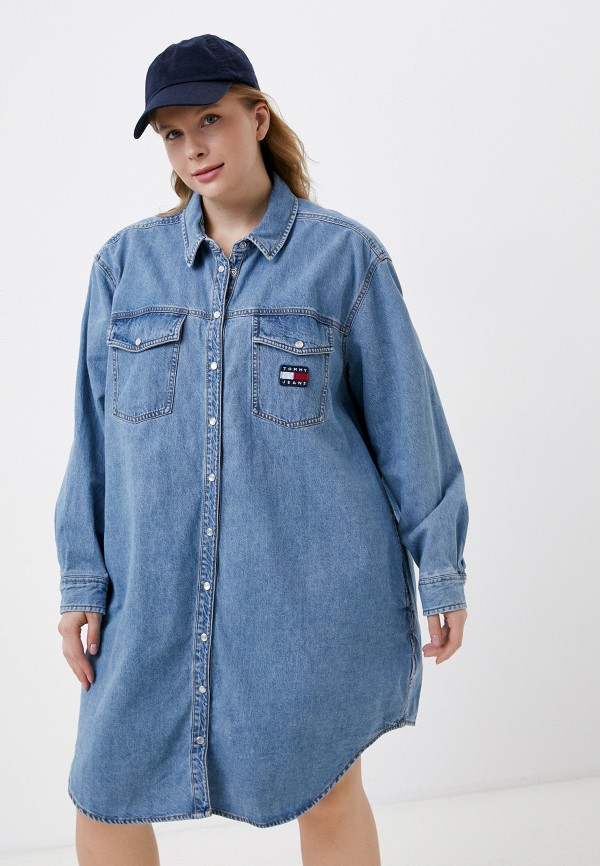 

Платье джинсовое Tommy Jeans, Голубой